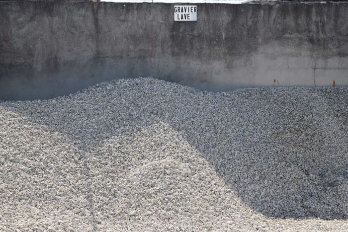 Gravier lavé