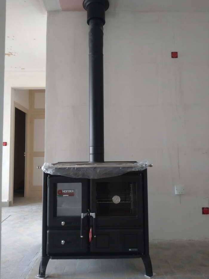 Installation poêle