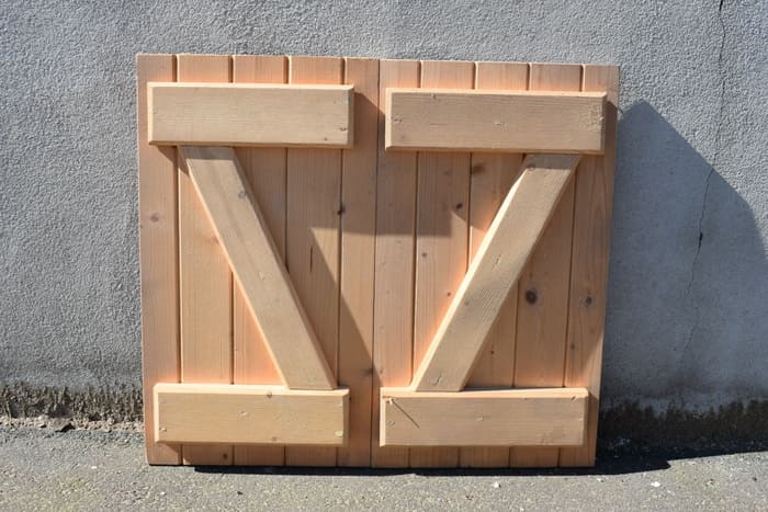 Volets sur mesure