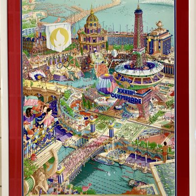 Affiche Jeux Olympiques Paris