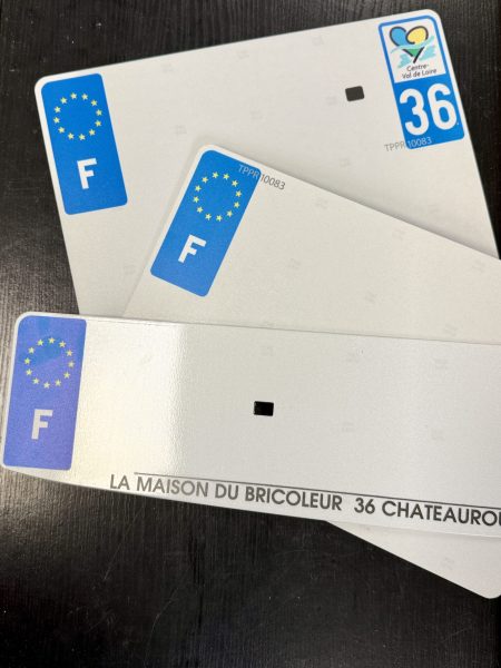 Plaques immatriculation