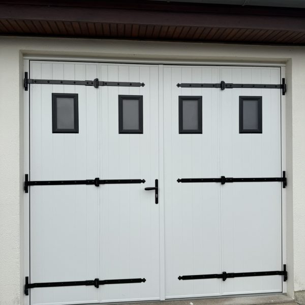 Pose d'une porte de garage