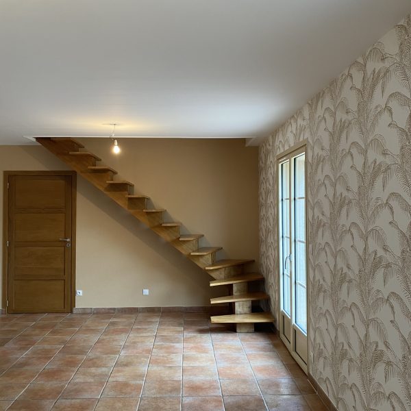 APRES - Renovation salon et pose d'un insert